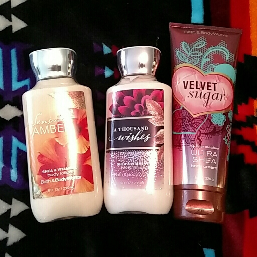 New bath and body works lotions